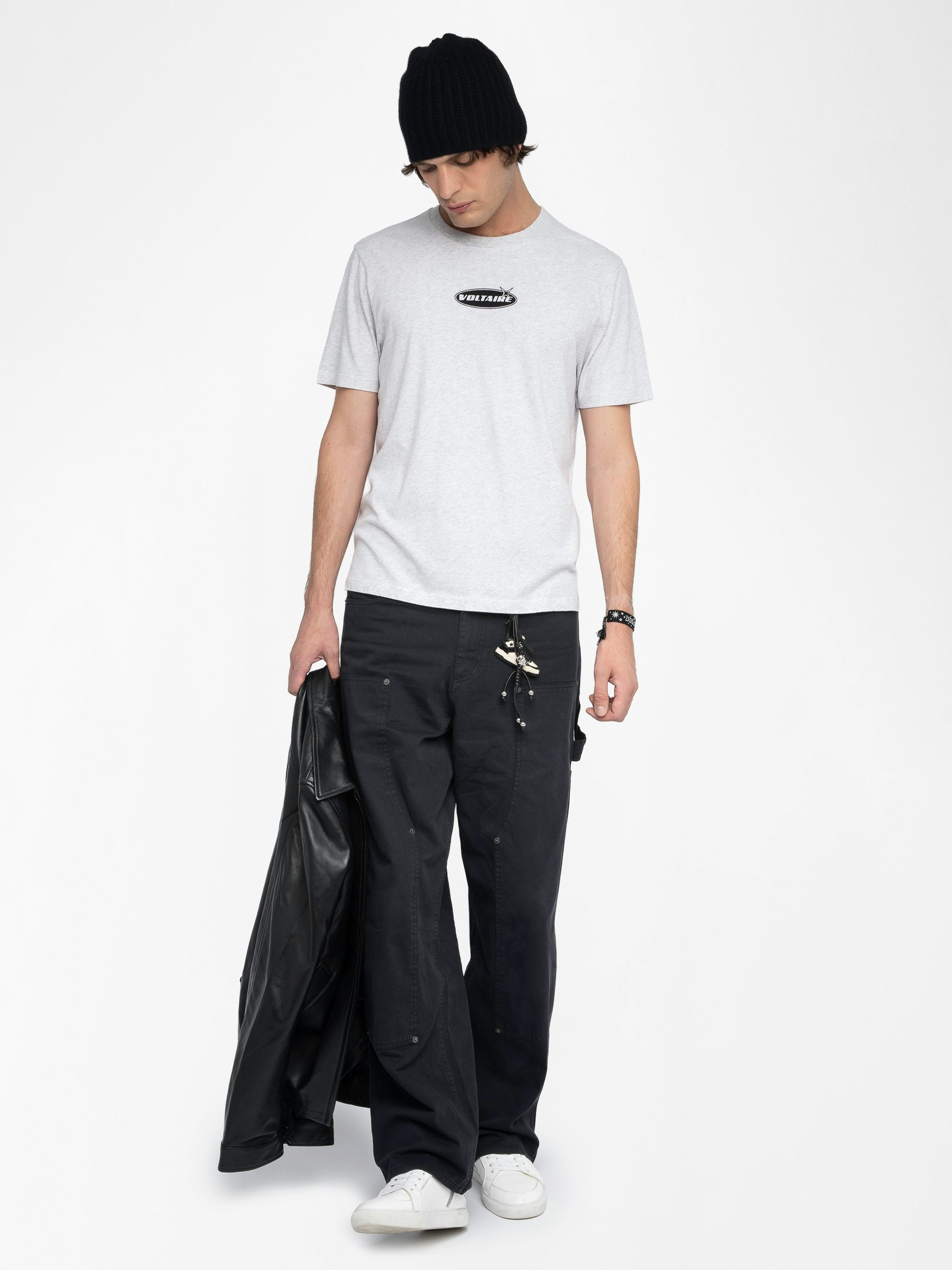 Tommy T-shirt - Short-sleeve t-shirt adorned with a signature badge at the front.